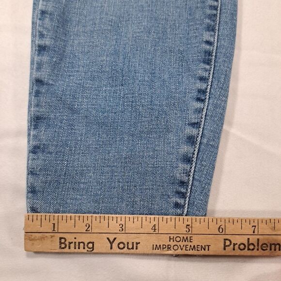 Lucky Brand 8/29 Bridgette High Rise Skinny Ankle Jeans Button Fly Distressed - Picture 5 of 8